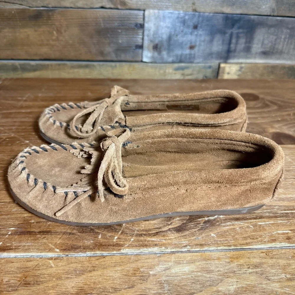 Minnetonka brown caramel